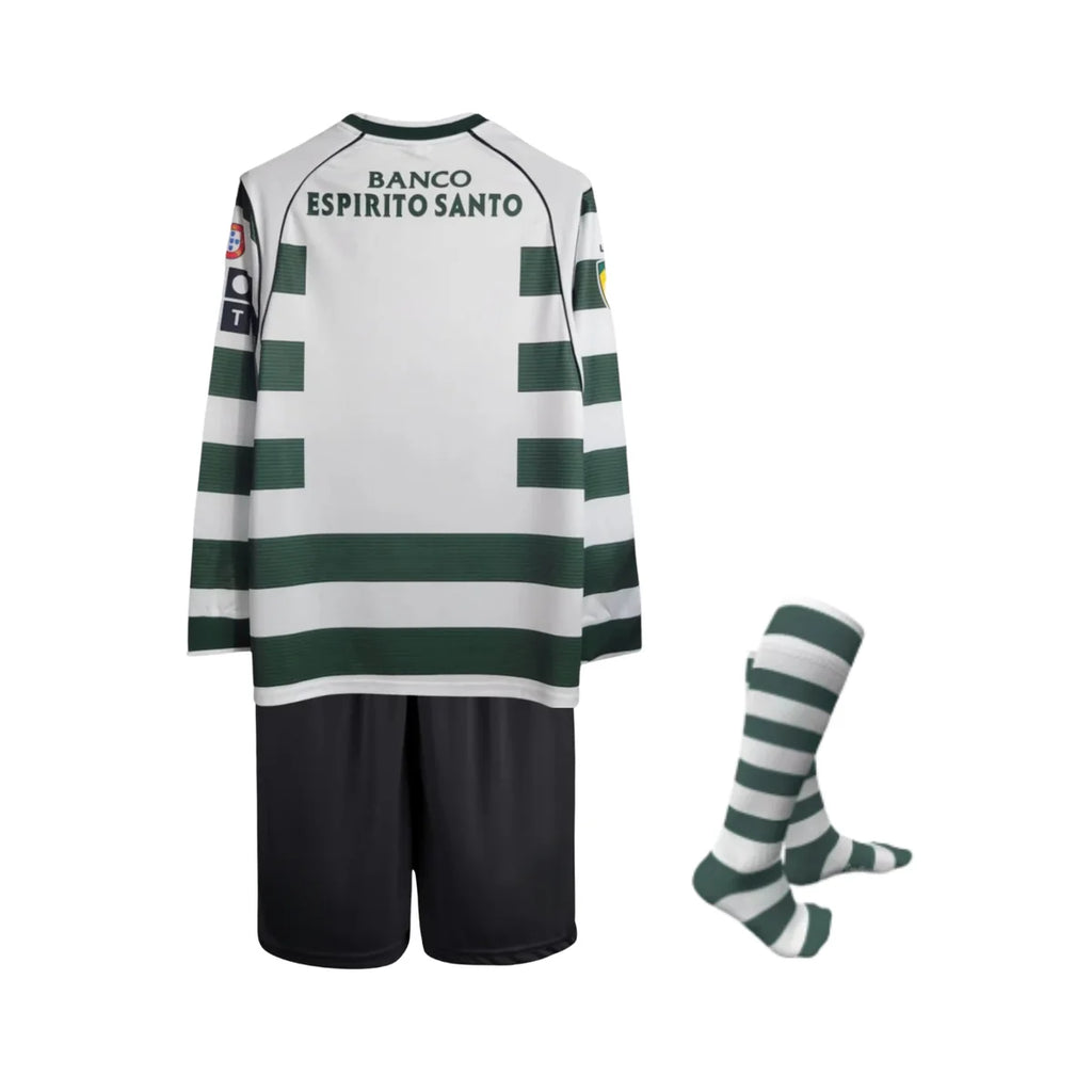 Kit de Criança - Sporting Principal 02/03 - Manga Comprida